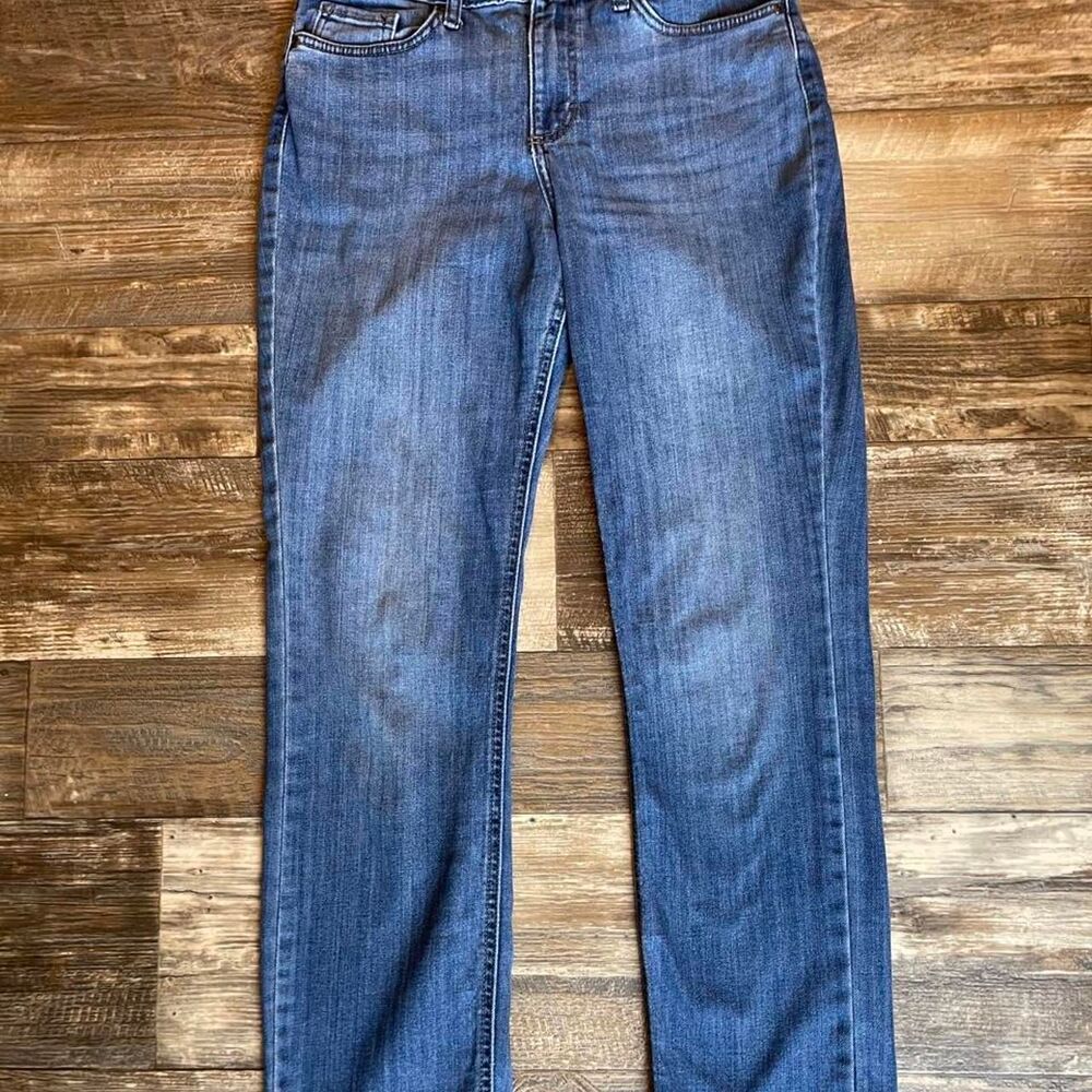 Women’s Lee Jeans Regular Fit Straight Leg Mid Rise Blue Denim